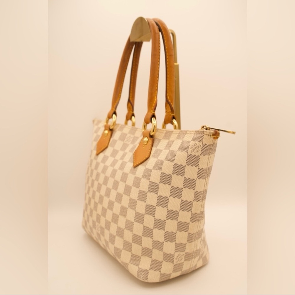 Louis Vuitton Bundle Damier Azur Saleya and Damier Azur Sarah Wallet GUC - Picture 13 of 13